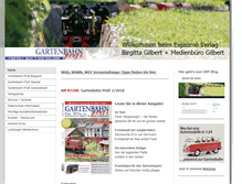 Tablet Screenshot of gartenbahnprofi.de